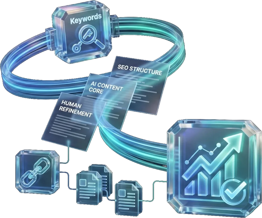 Blog post production and promotion workflow that gets traffic to each post.